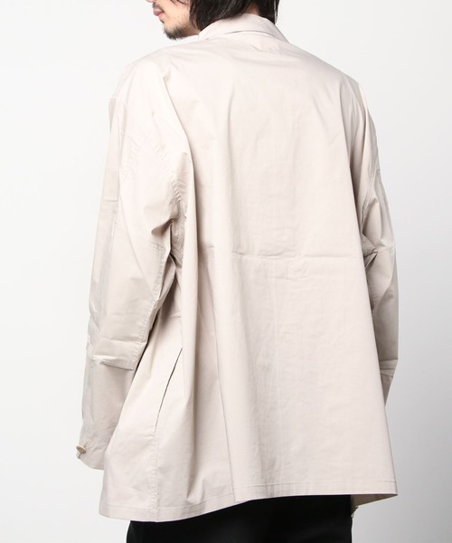 AMERICAN RAG CIE(アメリカンラグシー)の「タイプライターユースリティーオーバーシャツ(シャツ/ブラウス・メンズ・ベージュ/オリーブ・FREE)」の16枚目の写真