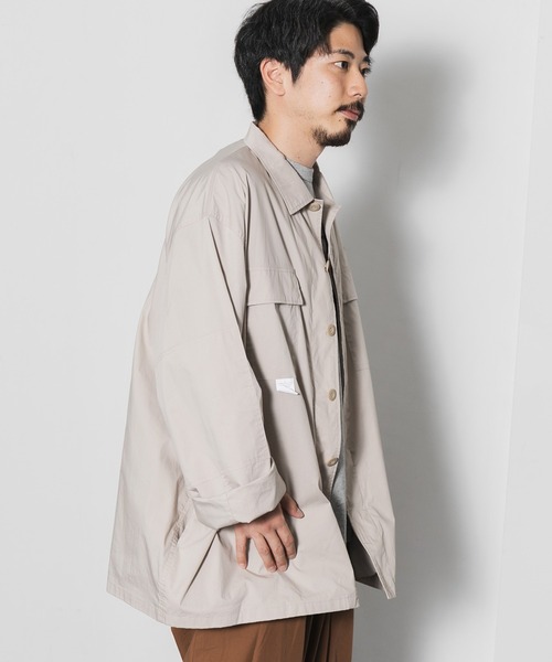 AMERICAN RAG CIE(アメリカンラグシー)の「タイプライターユースリティーオーバーシャツ(シャツ/ブラウス・メンズ・ベージュ/オリーブ・FREE)」の19枚目の写真