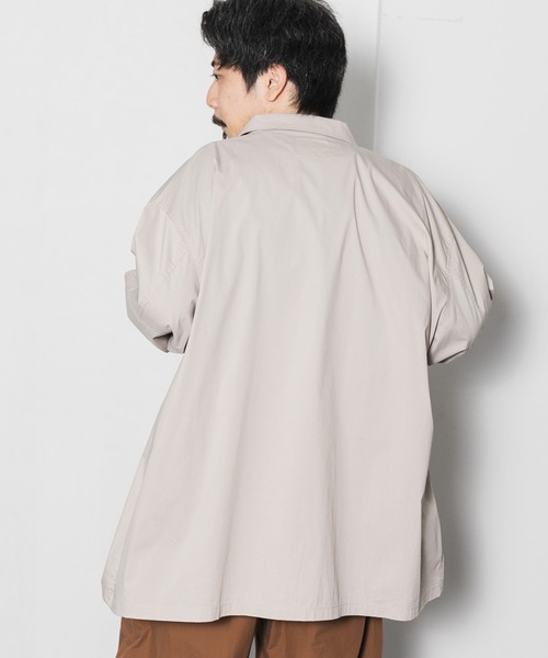 AMERICAN RAG CIE(アメリカンラグシー)の「タイプライターユースリティーオーバーシャツ(シャツ/ブラウス・メンズ・ベージュ/オリーブ・FREE)」の20枚目の写真