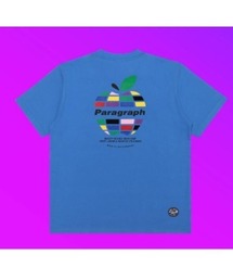 Paragraph(�p���O���t)��A'GEM/9 × .kom�wparagraph/�p���O���t�xParagraph Apple Design T-shirt/�A�b�v���f�U�C�� �J�b�g�\�[ ����T�V���c(T�V���c/�J�b�g�\�[)