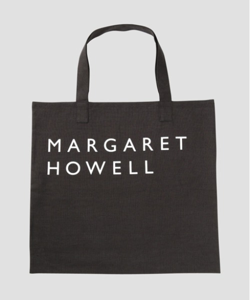 MARGARET HOWELL（マーガレットハウエル）の「LINEN LOGO BAG
