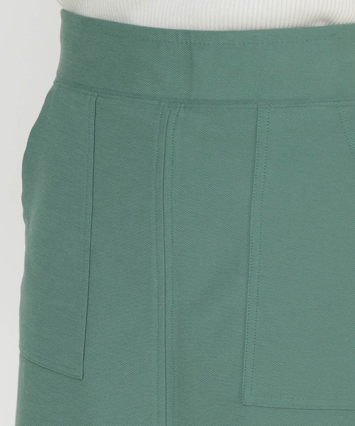 ikka（イッカ）の「BeasyStretchタイトスカート（スカート・レディース・ダークグリーン/グレー/ブラック・L/M）」の15枚目の写真