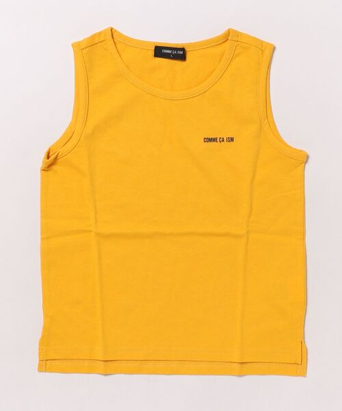 COMME CA ISM(コムサイズム)の「抗菌加工 タンクトップ(タンクトップ・キッズ・ホワイト/ブラック/イエロー・MEDIUM/LARGE)」の1枚目の写真