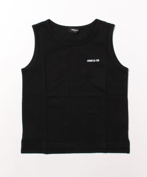 COMME CA ISM(コムサイズム)の「抗菌加工 タンクトップ(タンクトップ・キッズ・ホワイト/ブラック/イエロー・MEDIUM/LARGE)」の3枚目の写真