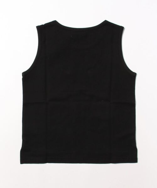 COMME CA ISM(コムサイズム)の「抗菌加工 タンクトップ(タンクトップ・キッズ・ホワイト/ブラック/イエロー・MEDIUM/LARGE)」の4枚目の写真