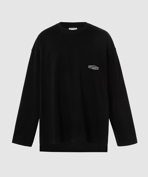 WOOYOUNGMI(ウーヨンミ)の「MENS T-SHIRT(Tシャツ/カットソー・メンズ・ホワイト/ブラック/ネイビー・50/52/48/46/54)」の2枚目の写真