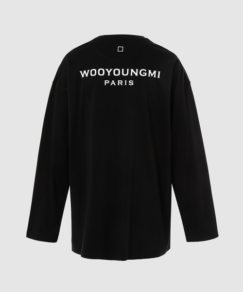 WOOYOUNGMI(ウーヨンミ)の「MENS T-SHIRT(Tシャツ/カットソー・メンズ・ホワイト/ブラック/ネイビー・50/52/48/46/54)」の4枚目の写真