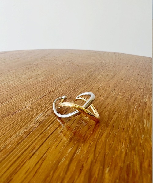 LIAN（リアン）の「2WAYコンビリング（リング・レディース・シルバー×ゴールド・FREE）」の4枚目の写真