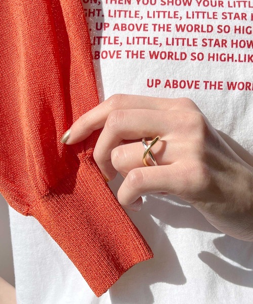 LIAN（リアン）の「2WAYコンビリング（リング・レディース・シルバー×ゴールド・FREE）」の10枚目の写真