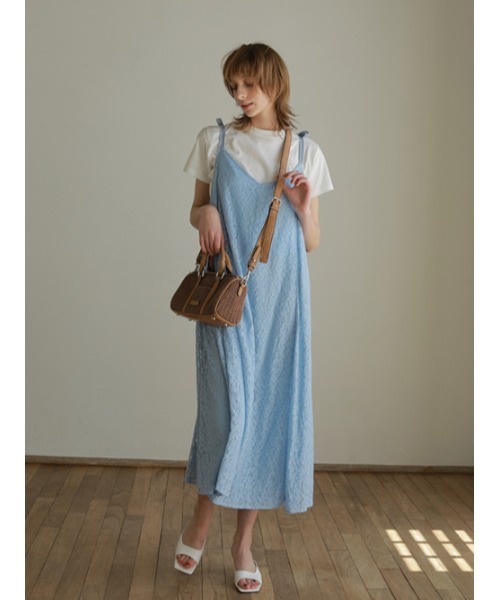 AMAIL（アマイル）の「Amini bostonbag（ショルダーバッグ・レディース・アイボリー/ブラウン・FREE）」の3枚目の写真