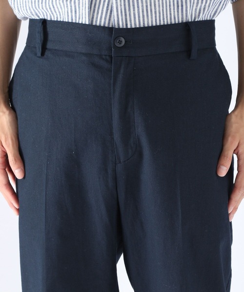niko and...（ニコアンド）の「綿麻スリムパンツ（その他パンツ・メンズ・ベージュ/ネイビー/ブルー・MEDIUM/LARGE）」の11枚目の写真