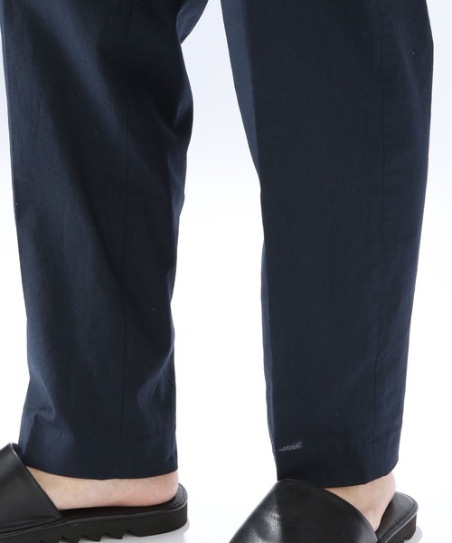 niko and...（ニコアンド）の「綿麻スリムパンツ（その他パンツ・メンズ・ベージュ/ネイビー/ブルー・MEDIUM/LARGE）」の7枚目の写真