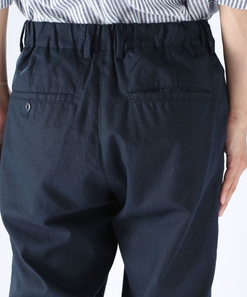 niko and...（ニコアンド）の「綿麻スリムパンツ（その他パンツ・メンズ・ベージュ/ネイビー/ブルー・MEDIUM/LARGE）」の5枚目の写真
