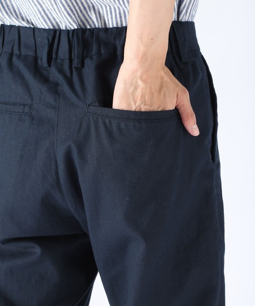 niko and...（ニコアンド）の「綿麻スリムパンツ（その他パンツ・メンズ・ベージュ/ネイビー/ブルー・MEDIUM/LARGE）」の13枚目の写真
