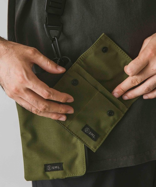 SML（エスエムエル）の「『別注』SML×DOORS　マルチショルダー（ショルダーバッグ・メンズ・ブラック/パープル/カーキ/オレンジ・-）」の7枚目の写真