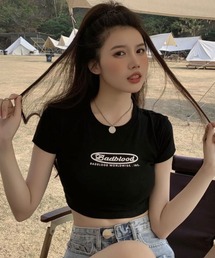 meJane | サークルロゴ 半そでチビT(Tシャツ/カットソー)