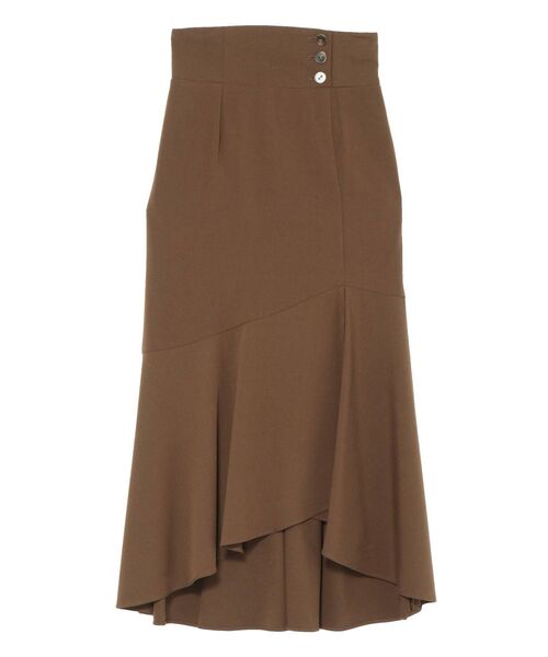 LAGUNAMOON（ラグナムーン）の「コルセットラップスカート（スカート・レディース・グリーン/ブラウン/ベージュ・SMALL/MEDIUM）」の15枚目の写真