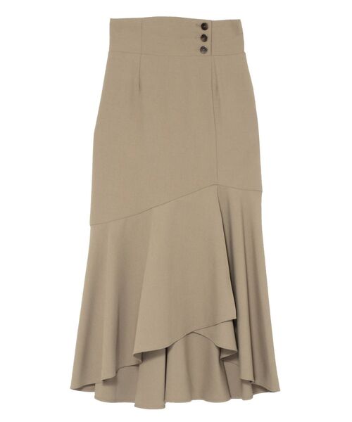 LAGUNAMOON（ラグナムーン）の「コルセットラップスカート（スカート・レディース・グリーン/ブラウン/ベージュ・SMALL/MEDIUM）」の16枚目の写真