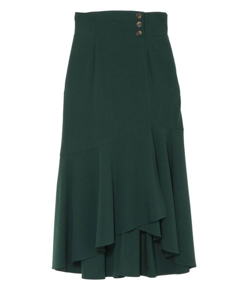 LAGUNAMOON（ラグナムーン）の「コルセットラップスカート（スカート・レディース・グリーン/ブラウン/ベージュ・SMALL/MEDIUM）」の17枚目の写真