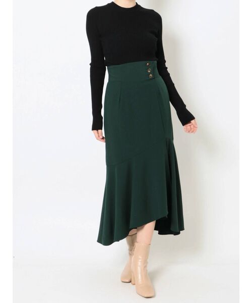 LAGUNAMOON（ラグナムーン）の「コルセットラップスカート（スカート・レディース・グリーン/ブラウン/ベージュ・SMALL/MEDIUM）」の18枚目の写真