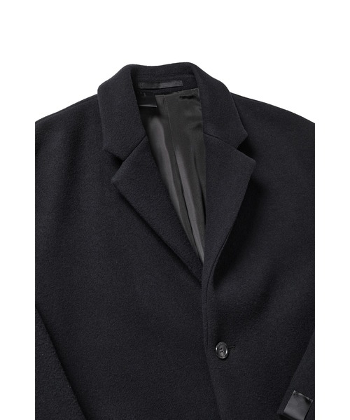 N.HOOLYWOOD COMPILE(N.ハリウッド コンパイル)の「CHESTERFIELD COAT(チェスターコート・メンズ・モカ/ブラック・38/36/40)」の3枚目の写真