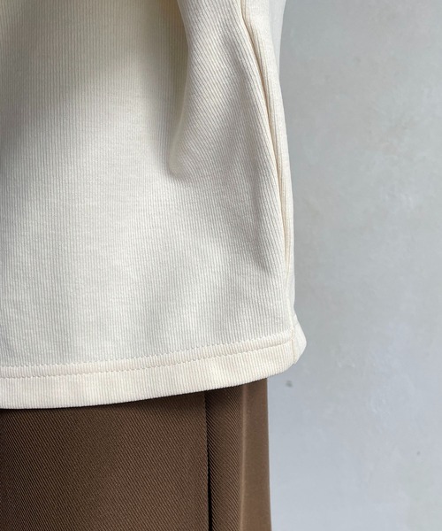 CAPRICIEUX LE'MAGE（カプリシューレマージュ）の「Wスナップクロップカーディガン（カーディガン/ボレロ・レディース・ブラック/グレー/オフホワイト/イエロー・FREE）」の17枚目の写真