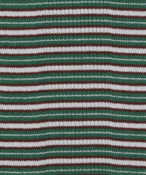 H BEAUTY&YOUTH UNITED ARROWS(エイチビューティーアンドユースユナイテッドアローズ)の「<H>COTTON MULTI BORDER NO SLEEVE TOP/カットソー(Tシャツ/カットソー・レディース・イエロー/ケリー・FREE)」の13枚目の写真