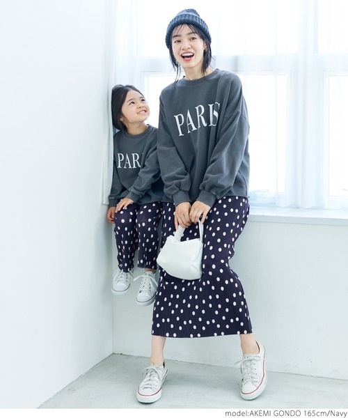 coca(coca)(コカ)の「レトロドット柄プリーツスカート(スカート・レディース・ネイビー・ONE SIZE)」の11枚目の写真