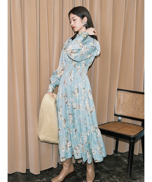 LILY BROWN（リリーブラウン）の「スクエアトゥブーツ（ブーツ・レディース・キャメル/ブラック/アイボリー・MEDIUM/SMALL/LARGE）」の10枚目の写真