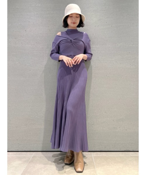 LILY BROWN（リリーブラウン）の「スクエアトゥブーツ（ブーツ・レディース・キャメル/ブラック/アイボリー・MEDIUM/SMALL/LARGE）」の17枚目の写真