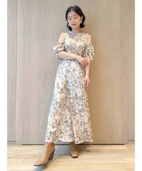 LILY BROWN（リリーブラウン）の「スクエアトゥブーツ（ブーツ・レディース・キャメル/ブラック/アイボリー・MEDIUM/SMALL/LARGE）」の13枚目の写真