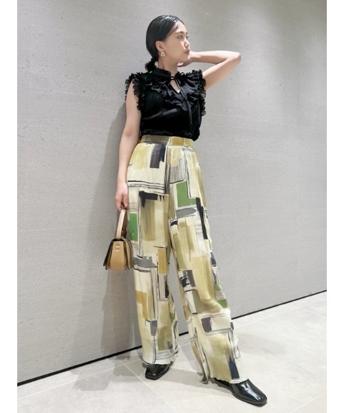 LILY BROWN（リリーブラウン）の「スクエアトゥブーツ（ブーツ・レディース・キャメル/ブラック/アイボリー・MEDIUM/SMALL/LARGE）」の21枚目の写真