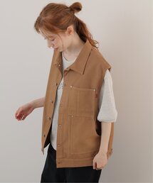 衿付きワークベスト