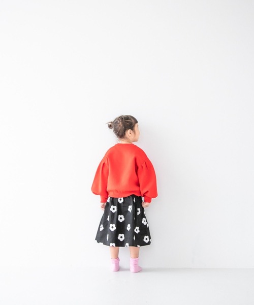 LOWRYS FARM(ローリーズファーム)の「コットンプリントスカート 162191(スカート・キッズ・ブラック/レッド/オフホワイト/ブラック系その他/ホワイト系その他/ブラック系その他2/レオパード・110cm/120cm/130cm/140cm/150cm)」の12枚目の写真
