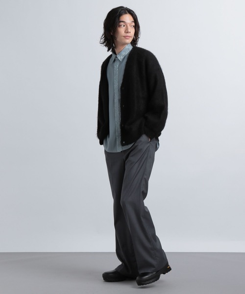 HARE（ハレ）の「TRストレートフレアパンツ(HARE)（スラックス・メンズ・ブラック/グレー/レッド・SMALL/MEDIUM）」の14枚目の写真