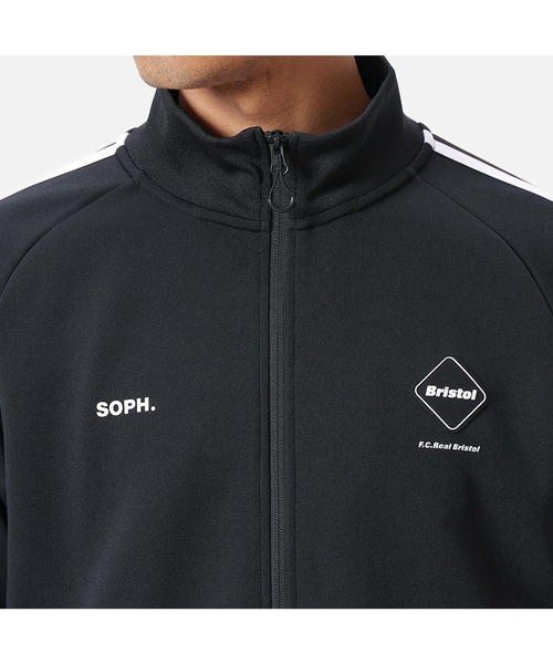 F.C.Real Bristol（エフシーレアルブリストル）の「TRAINING TRACK JACKET（ブルゾン・メンズ・ブラック/ネイビー・LARGE/MEDIUM/SMALL/X-LARGE）」の6枚目の写真