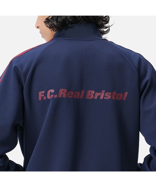 F.C.Real Bristol（エフシーレアルブリストル）の「TRAINING TRACK JACKET（ブルゾン・メンズ・ブラック/ネイビー・LARGE/MEDIUM/SMALL/X-LARGE）」の14枚目の写真