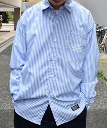 DOUBLE STEAL | Stripe Shirts 長袖シャツ(シャツ/ブラウス)