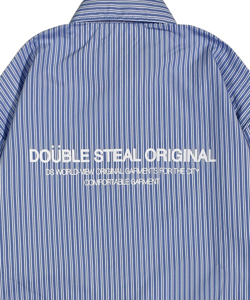 DOUBLE STEAL(ダブルスティール)の「Stripe Shirts 長袖シャツ(シャツ/ブラウス・メンズ・ブルー/ブラック・X-LARGE/MEDIUM/LARGE)」の12枚目の写真