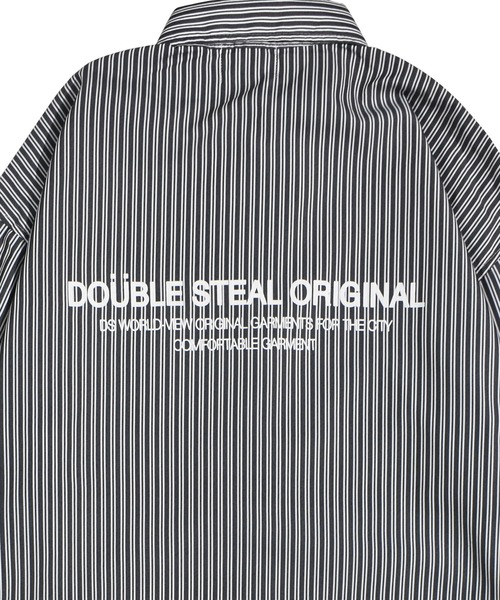 DOUBLE STEAL(ダブルスティール)の「Stripe Shirts 長袖シャツ(シャツ/ブラウス・メンズ・ブルー/ブラック・X-LARGE/MEDIUM/LARGE)」の11枚目の写真