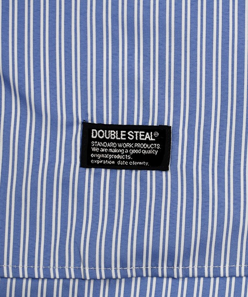 DOUBLE STEAL(ダブルスティール)の「Stripe Shirts 長袖シャツ(シャツ/ブラウス・メンズ・ブルー/ブラック・X-LARGE/MEDIUM/LARGE)」の17枚目の写真