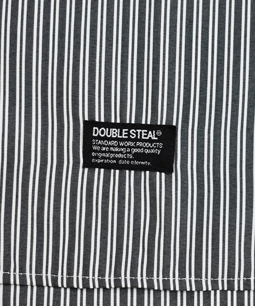 DOUBLE STEAL(ダブルスティール)の「Stripe Shirts 長袖シャツ(シャツ/ブラウス・メンズ・ブルー/ブラック・X-LARGE/MEDIUM/LARGE)」の18枚目の写真