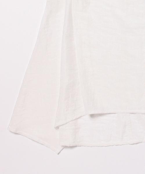 B:MING by BEAMS（ビーミングバイビームス）の「＜InRed 9月号掲載＞ビーミング by ビームス / サーキュラー ノースリーブブラウス（シャツ/ブラウス・レディース・ホワイト/ブラック/サックスブルー・ONE SIZE）」の20枚目の写真