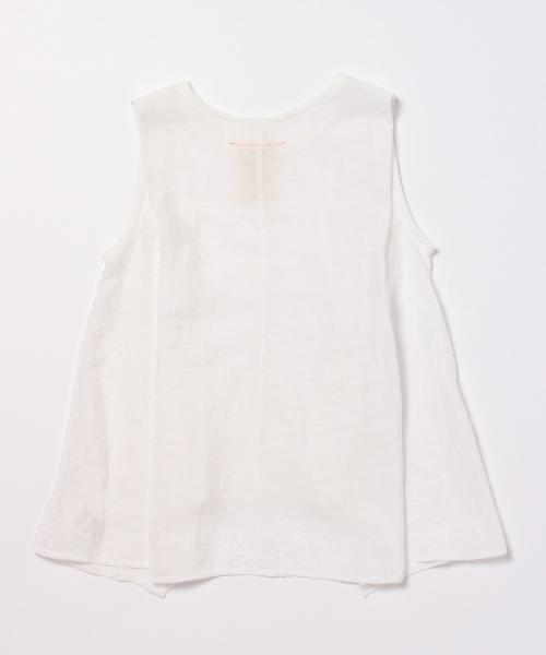 B:MING by BEAMS（ビーミングバイビームス）の「＜InRed 9月号掲載＞ビーミング by ビームス / サーキュラー ノースリーブブラウス（シャツ/ブラウス・レディース・ホワイト/ブラック/サックスブルー・ONE SIZE）」の21枚目の写真