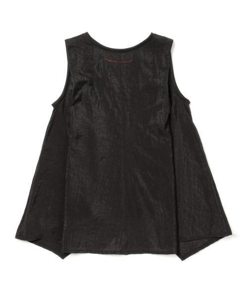 B:MING by BEAMS（ビーミングバイビームス）の「＜InRed 9月号掲載＞ビーミング by ビームス / サーキュラー ノースリーブブラウス（シャツ/ブラウス・レディース・ホワイト/ブラック/サックスブルー・ONE SIZE）」の14枚目の写真