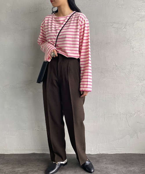 THE SHINZONE（ザ　シンゾーン）の「[THE SHINZONE/ザ シンゾーン] クライスラーパンツ（スラックス・レディース・ブラック/ブラウン/グレー・0/34/32）」の11枚目の写真