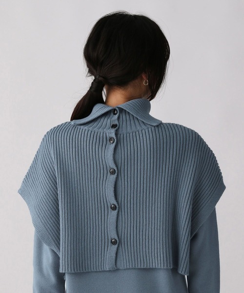 A part by（アパートバイ）の「2セット/Acリブベスト2Pワンピース  345665（ワンピース・レディース・アイボリー/ブラウン/ライトグリーン/ブルー系その他3・FREE）」の8枚目の写真