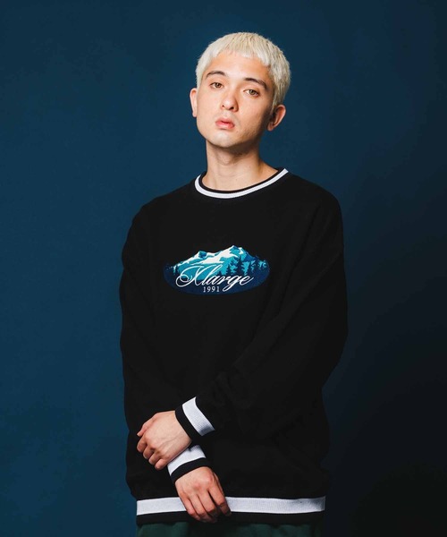 XLARGE（エクストララージ）の「MOUNTAIN LOGO CREWNECK SWEAT