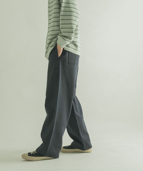 FORK&SPOON（フォークアンドスプーン）の「FORK&SPOON　OE裏毛スウェットパンツ（スウェットパンツ・メンズ・ネイビー/グレー系その他・4/5）」の3枚目の写真