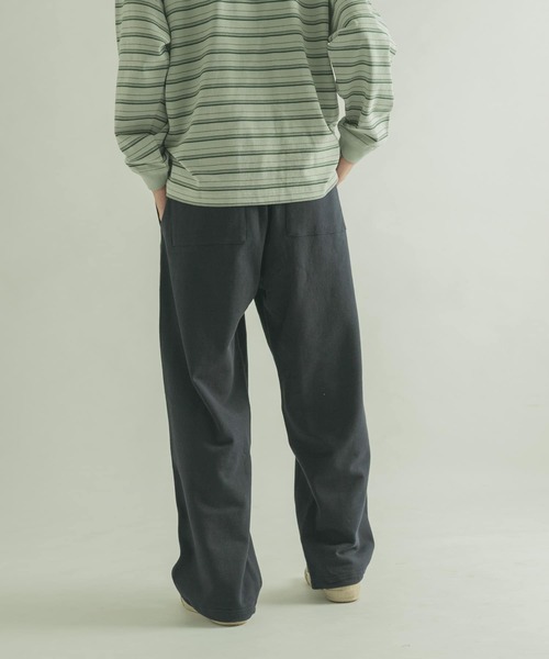 FORK&SPOON（フォークアンドスプーン）の「FORK&SPOON　OE裏毛スウェットパンツ（スウェットパンツ・メンズ・ネイビー/グレー系その他・4/5）」の4枚目の写真